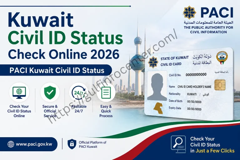 Kuwait Civil ID Status Check Online 2026 – PACI Kuwait Civil ID Status