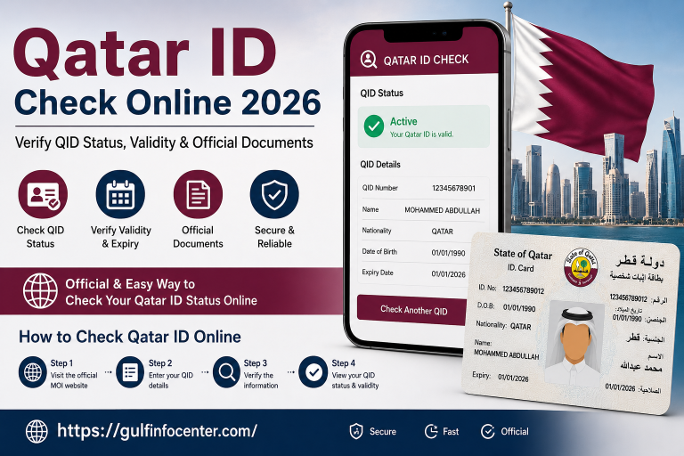 Qatar ID Check Online 2026 – Verify QID Status, Validity & Official Documents