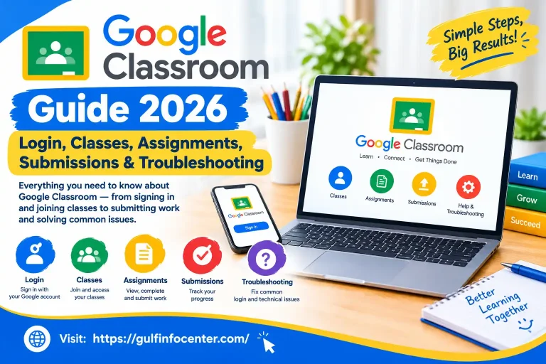 Google Classroom Guide 2026 for login, classes, assignments, submissions and troubleshooting
